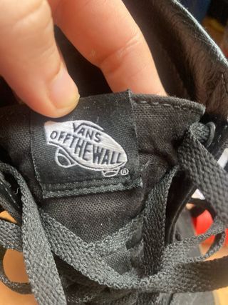 Zapatillas Vans Sk8 Hi Negras Talla 42.5