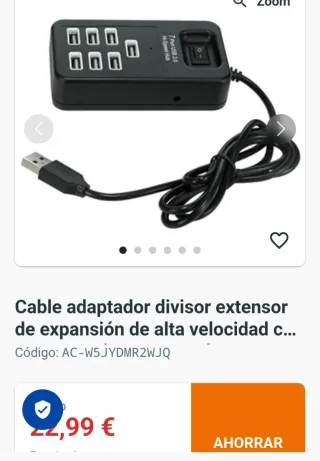 Lote 3 Divisores USB