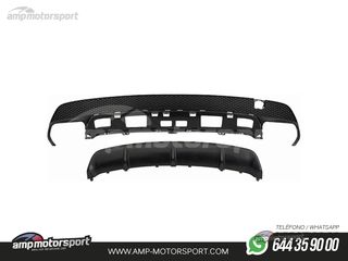 DIFUSOR TRASERO MERCEDES CLA C117 LOOK A45 AMG