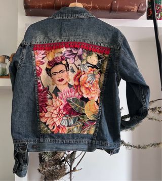 Chaqueta vaquera Frida Kahlo