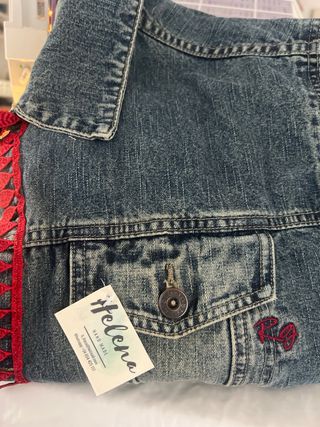 Chaqueta vaquera Frida Kahlo