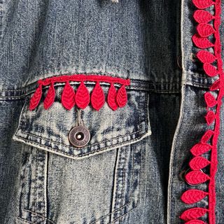 Chaqueta vaquera Frida Kahlo