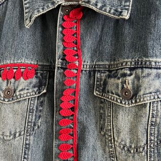 Chaqueta vaquera Frida Kahlo