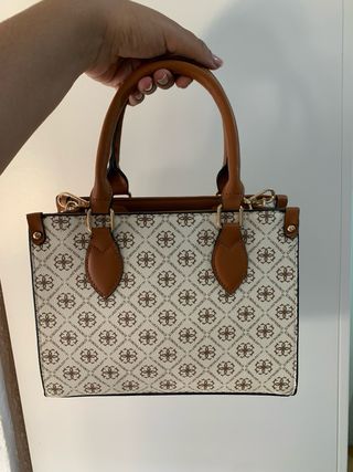 Bolso Guess Beige y Marrón