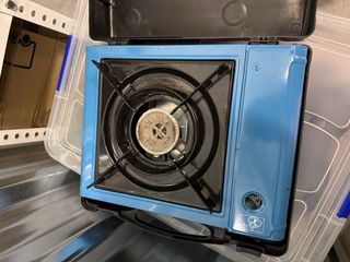 Hornillo Gas Portátil Azul