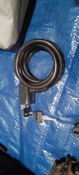 Lote accesorios recambios bicicleta