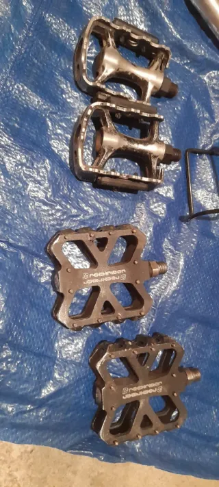 Lote accesorios recambios bicicleta