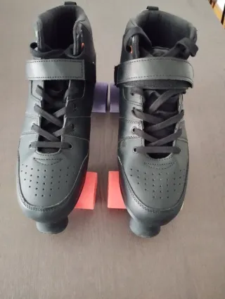 Patines Oxelo 4 Ruedas Negros