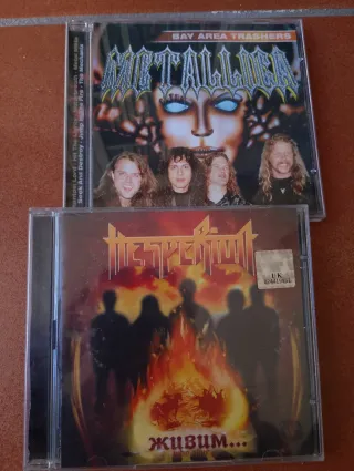 Lote 2 CDs Heavy Metal