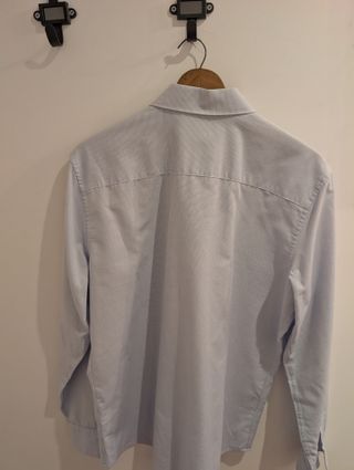 Camicia Zara blu da vestire