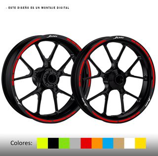 Pegatinas llantas Yamaha JOG