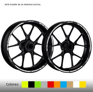 Pegatinas llantas Yamaha JOG