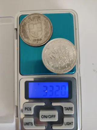 Hermosas monedas de plata