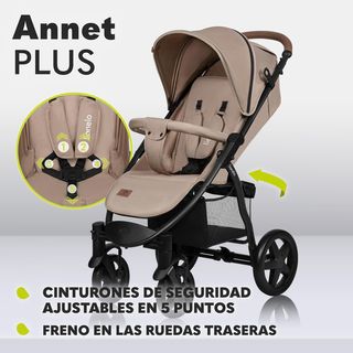 LIONELO Annet Silla de Pase Para niños hasta 22 kg