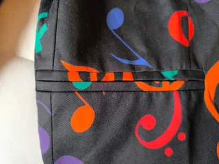 Traje Disfraz Carnaval Notas Musicales