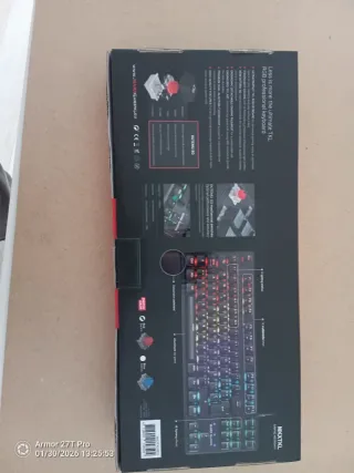 Teclado Gaming Mars Gaming RGB