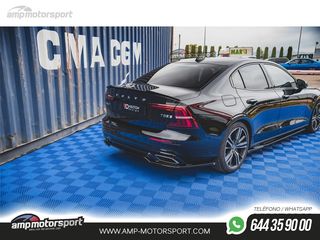 AÑADIDO DE DIFUSOR VOLVO S60 MK3 2018-- LOOK CARBONO