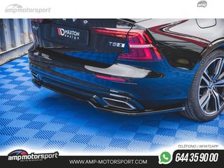 AÑADIDO DE DIFUSOR VOLVO S60 MK3 2018-- LOOK CARBONO