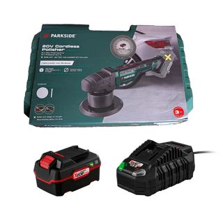 PULIDORA ENCERADORA BATERÍA 20V 4.0AH (A ESTRENAR)