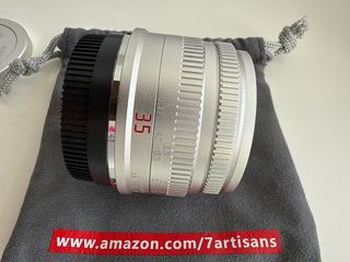 7Artisans 35mm f/1.4 Lente Plata Fujifilm