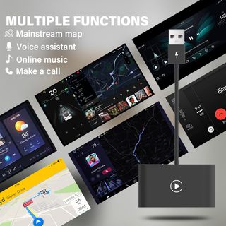 GAOEEIN Adaptador CarPlay inalámbrico, CarPlay ina