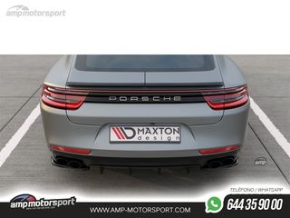 DIFUSOR TRASERO PORSCHE PANAMERA 2019-- LOOK CARBONO