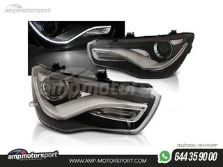 FAROS DELANTEROS LUZ DIURNA LED REAL DRL PARA AUDI A1 2010-2014