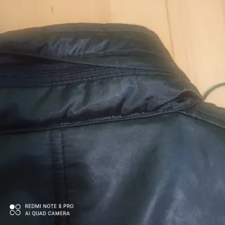 Cortefiel Chaquetón Acolchado Negro Talla 42