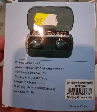 Auriculares Inalámbricos M10 Bluetooth V5.3