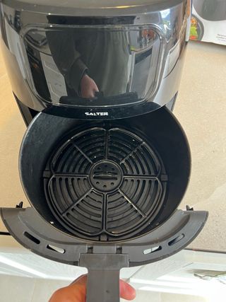 Freidora de Aire Salter Negra