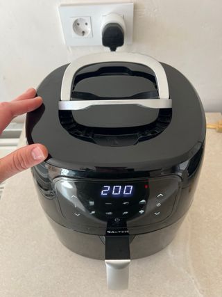 Freidora de Aire Salter Negra