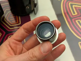 Cámara Yashica Mat 124 G con gran angular