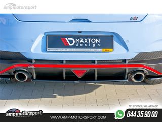 AÑADIDO DE DIFUSOR HYUNDAI I30 N 2017-- NEGRO BRILLO