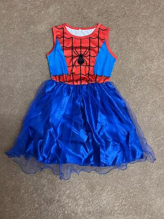 Disfraz Spiderman Niña T. 6-7