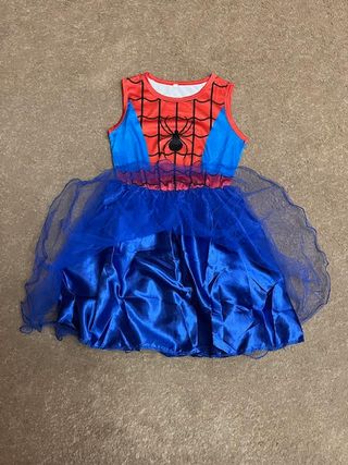 Disfraz Spiderman Niña T. 6-7