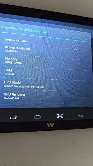 Woxter QX103 Negra Tablet