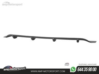 DIFUSOR TRASERO MERCEDES C W207  2012-2017 NEGRO MATE