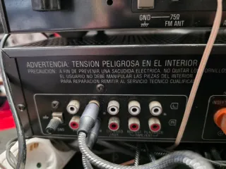 Amplificador y Sintonizador Technics