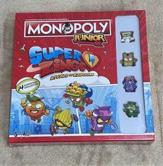 Monopoly Junior Super Zings Juego