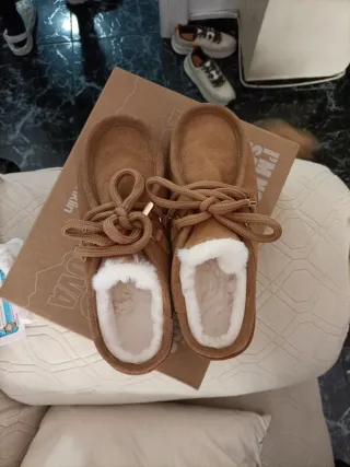 Zuecos D.Franklin Marrones Talla 41