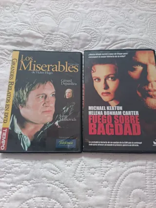 Pack 2 DVDs: Los Miserables y Fuego sobre Bagdad