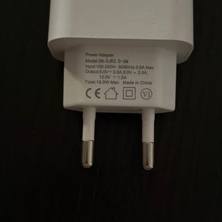 Caricatore 18W Veloce USB-C + Cavo iPhone Samsung