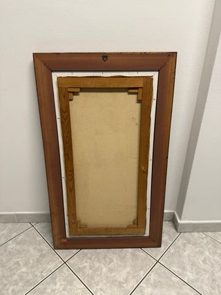 Quadro dipinto a olio firmato A.F.