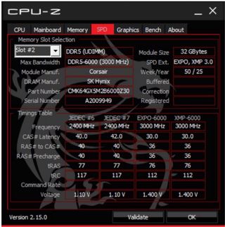 Corsair Vengeance DDR5 64GB (2x32GB) 6000MHz