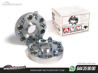 SEPARADORES DOBLE ANCLAJE AVM 31MM PARA MITSUBISHI MONTERO / L200