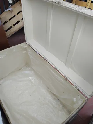 Baúl vintage para restaurar