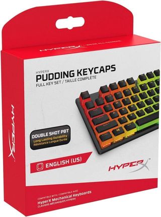 HyperX Pudding Keycaps — Juego completo de llaves
