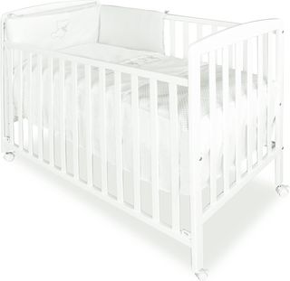 Asalvo 12371 - Cuna de madera, 120 x 60 cm, color