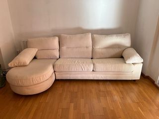 Sofá Chaiselongue Beige