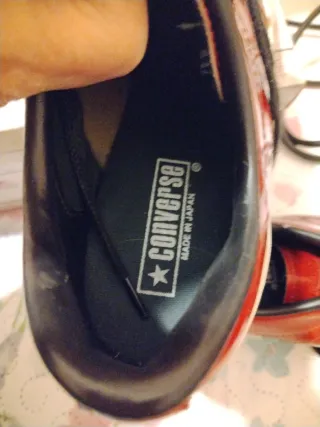 Converse Zapatillas Rojas y Negras